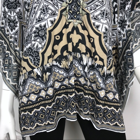 {Hale Bob} Edna Embellished Lace-Up Knit Top, $212 - Picture 4 of 8